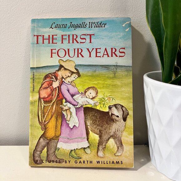 Laura Ingalls Wilder The First Four Year Paperback -first scholastic printing 87 - Picture 1 of 7
